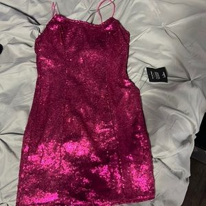 LULUS sparkly hoco dress